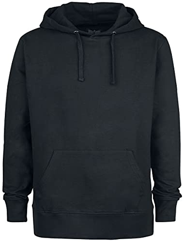 Black Premium by EMP Herren schwarzer Basic Hoodie 3XL