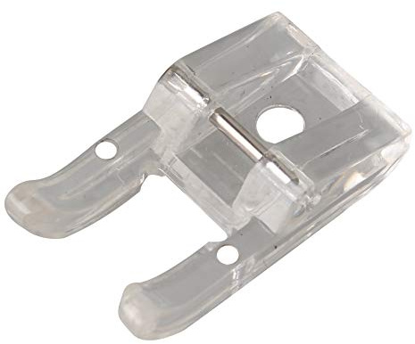 Jopto Snap On Clear View Zig Zag Open Toe Foot Sewing Machine Presser Foot, Compatible for Brother, New Singer, Janome, Toyota Domestic Sewing Machines