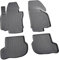 Recambo 3D Gummi Fußmatten kompatibel für Skoda Octavia II | BJ 2004-2013 | Auto Gummimatten | Passgenau | mit Rand | schwarz