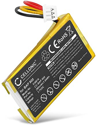 CELLONIC 1x Battery for Headset/Headphone Compatible with Sennheiser RS 5000, Flex 5000, Set 880, BAP 800 - (280mAh, 3.7V)