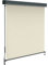 paramondo Estor Vertical Enrollable para Exteriores 2000 Protección Solar para Balcón, con Cajón y Manivela, 140 x 250 cm, Beige, Estructura Antracita