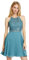 Vera Mont Damen 0181/4825 Kleid, Smoky Teal, 34