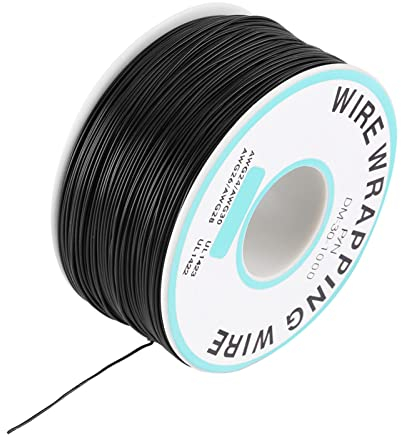 Mrisata 0.25mm Wire Wrap Single Wire Core Strand 30awg Cavo 250meter Black Wrappg 30awg Wire