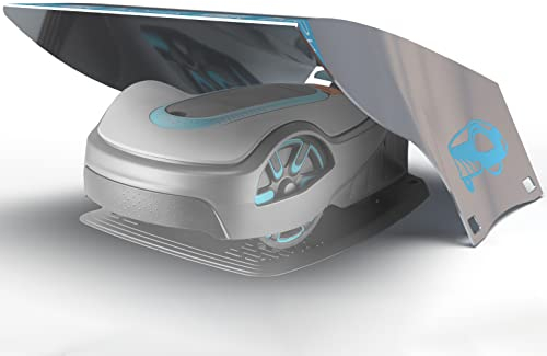 Idea Mower Mähroboter Garage Shell Custom kompatibel mit Gardena Sileno | Rasenroboter Garage, Hergestellt aus Aluminium-Verbundwerkstoff