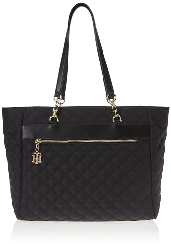 Tommy Hilfiger Charmante Tragetasche, Hilfiger Deep Black, Einheitsgröße