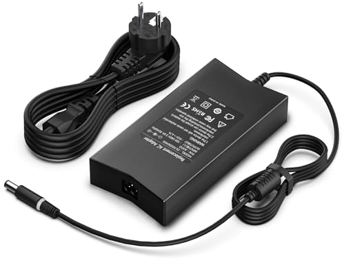 130W Chargeur Alimentation Ordinateur Portable pour Compatible avec Dell XPS 14 15 17 L401X L502X L701X Précis M20 M60 M70 M2400 M4400 Inspiron DA130PE1-00 Adaptateur