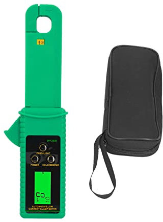 Pinza amperometrica per corrente di dispersione CA/CC per auto Pinza amperometrica digitale portatile a bassa corrente Anti interferenza Senza contatto per settore automobilistico