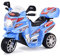 COSTWAY 6V Kinder Elektromotorrad mit Buntem Scheinwerfer, Musik, Vorwärts- und Rückwärtsfunktion, 3 km/h, inkl. Stauraum, geeignet für Kinder ab 3 Jahren (Blau)