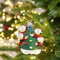 Jeweidea Personalisierte Weihnachtsanhänger mit Namen Weihnachtsbaumschmuck Holz 2024 Weihnachtsdeko Holz Aufhängen (A-Namen 4)
