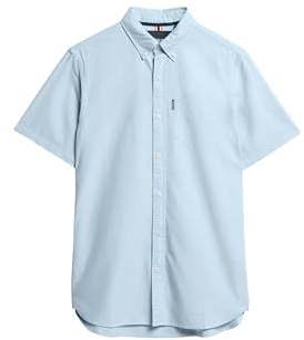 Superdry Herren Oxford-Hemd mit regulärer Passform
