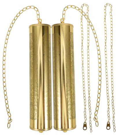 Artibetter Standuhr Gewichte Ersatz Pendel Gewicht Aus Eisen Für Bodenuhr Kette Und Haken Zubehör Für Uhrwerk Dekoration