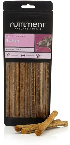 Natural Treats Gourmet Pure Salmon Sticks (5pcs) Long Lasting Dog Treats