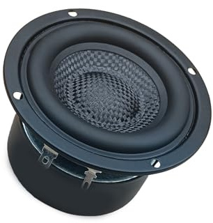 3 Gomma Rotondo Subwoofer Suono Altoparlante 6Ohm/8Ohm Altoparlante A Bassa Frequenza Super Bass Sostituzione Bassi Professionali
