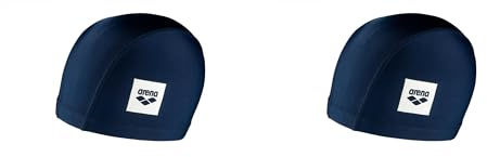 Arena Unix II Bonnet Unisex Natation, Bonnets de Natation Femmes et Hommes, Tissu Étendu, Séchage Rapide, Doux et Résistant (Lot de 2)