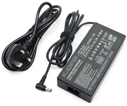 240W 20V 12A ADP Laptop Charger, 240EB B Adapter Charger for ASUS ROG Strix G15 G513QM G17 G713QM G713QR ROG Strix SCAR 15 G533 17 G733 ROG Zephyrus M16 GU603 Laptop Power Supply