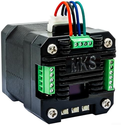 SERVO42D 42 Geschlossener Schrittmotortreiber, Closed-Loop Schrittmotor-Treiber mit FOC, 12-24V, 3A, RS485/CAN, für CNC 3D-Drucker