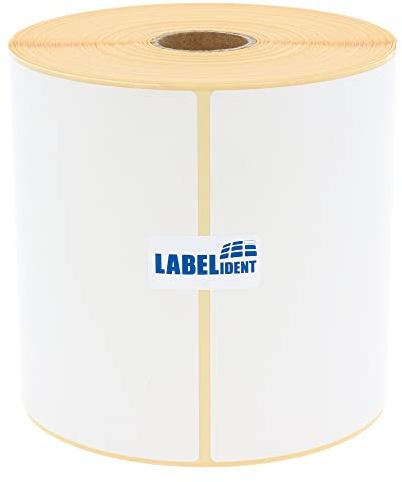 Versandetiketten DHL - 103 x 199 mm - 350 Thermo-Eco Papier Etiketten auf 1 Rolle(n) mit 25 mm Kern, Thermodirekt Etiketten selbstklebend, Trägerperfo.