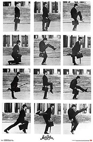Close Up Monty Python Silly Walks Poster (55,5cm x 86,5cm)