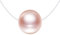 MICSAVI Collana Donna Invisibile con Ciondolo Perle Bianco/Rosa/Oro/Nero, Catena Nylon Trasparente con Argento 925, Girocollo Choker, Catena Clavicolare