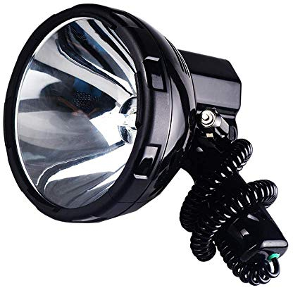 HMTE Lámpara Multifuncional de Mano para Coche, lámpara de Doble Uso, Potente Reflector Remoto Adecuado para Caza al Aire Libre, Linterna de Pesca, antorchas