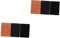 Vaguelly 2sets Praktische Bottom Pad Nicht-guitar -skid Pad Adhesive Pipa Matten Für Instrumente 3 Stücke * 2