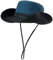 Comhats Herren Sonnenhut mit UV-Schutz, Outdoor Fischerhut, faltbar, Damen Wanderhut, Unisex Buschhut, Sommerhut, Hiking, breiter 50+ Boonie, Gartenhut, Tropenhut, wasserdicht Marineblau M/L