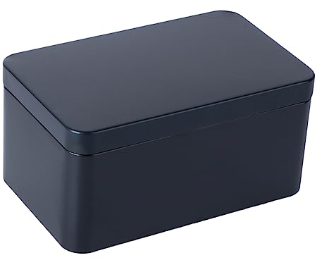 Warmhm Kasten Kleine Schmuckdose Runde Teedose Aufbewahrungsbehälter Für Losen Tee Metalldose Mit Deckel Metall Tin Box Süßigkeiten Japanisch Organizer Für Teeboxen Weihnachten Kaffee Süß