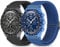 Tovimall Geflochtenes Armband für Moonswatch-Uhr, dehnbares Nylonband, kompatibel mit Omega X, Swatch, Moonswatch, Speedmaster, Swatch, Omega, Moonswatch, Speedmaster, Ersatzarmband für Damen und