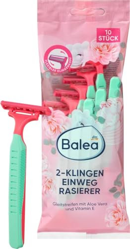 Balea Einwegrasierer 2-Klingen für Damen, 10 Stk