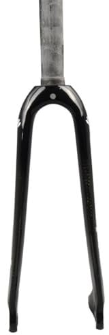 HIMALO Carbon Folding Bike Rigid Fork 14/16/18/20/22 Inch BMX Fork Disc Brake 1-1/8'' Straight Tube Front Fork Lightweight QR 9x100mm (Color : Glossy A, Size : 16'')
