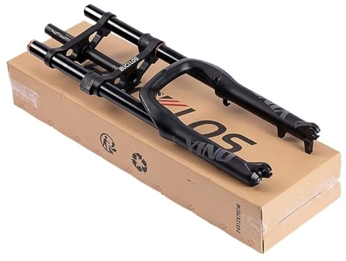TS TAC-SKY Dual Crown 20 Pollici Ebike Fat Bike Forcella 20 * 4.0 E-Bike Forcella Pneumatica 180mm Viaggio Spiaggia Neve Forcella Bici Parti di Biciclette