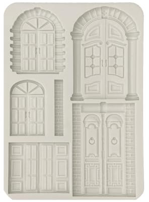 Stamperia - Silicon Mould A5 for Scrapbooking, Card Making, Bullet Journals, and More, Elements, Non-Stick, Suitable for Air-Dry Clay and More, Perfect for Hobbies, Crafts, and Gifting (Lavender)