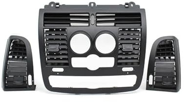 Lüftungsgitter Für Benz Für Vito Für Viano Für W636 Für W639 2004 2005 2006 2007 2008-2015 Auto Links Rechts AC Zentrale Air Vent Outlet Abdeckung Steckdose Autoklimaanlage(Model A 3pcs Set)