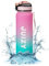 JUIZY WOW Trinkflasche, Sport Wasserflasche, [Bottle BPA-free] 1Liter Auslaufsichere Flasche, Sportflasche für Fahrrad, Camping, Büro, Schule, Yoga, Gym (1 Flasche)
