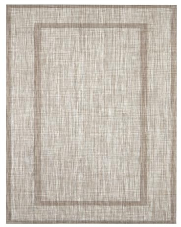 DECASATEXTIL - Alfombra Vinilica - Alfombra Salon Cocina - Antideslizante Resistente, Impermeable, Lavable - Compatible con Robot Aspirador - Variedad de Tamaños y Diseños(67cm x 200cm S-Beige)
