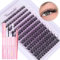 Cluster Lashes Kit Wispy Eyelashes Individual Kit Natural Individual Eyelashes 8-16mm Lash Clusters CD Curl Lash Extension Kit 144pcs False Eyelashes with Bond and Seal Lash Glue by Vanssymunlin