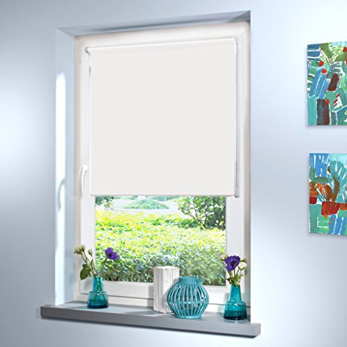 Tageslichtsrollo nach Maß, Klemmfix ohne Bohren, Rollo nach Maß, Maßanfertigung Innenrollo, Balkontür, Rollos nach Maß, Blickdicht