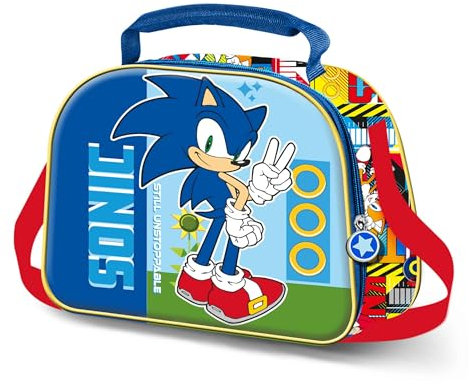 Sonic The Hedgehog - SEGA 3D Lunchbox-Tasche, Blau Sonic