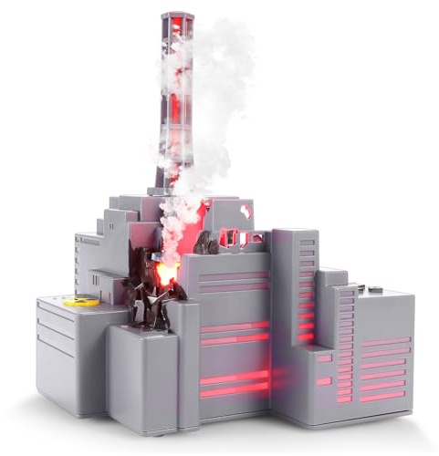 HOM Chernobyl Smart Diffuser & Luftbefeuchter - 250ML Ultraschall-Nebelmaschine mit 7 LED-Lichtern, App-Steuerung, automatische Abschaltung, Aromatherapie-Diffusor für ätherisches Öl für Zuhause