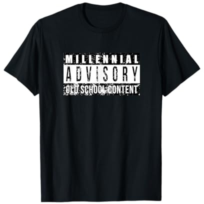 Millennial Advisory Label T-Shirt