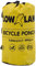 LOWLAND OUTDOOR® Fahrradregenponcho, Gelb, One size
