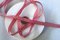 CaPiSo 50m 10mm Karoband Vichy Geschenkband Landhaus Schleifenband Vichykaro Dekoband (Kleines Karo Rot, 50m 10mm)