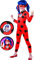 Rubie's Miraculous Ladybug 300502M Rubies 3300502 - Deluxe, Kinder Kostüm, Gr. S-XL | 44265 Jahre (Medium) Halloween