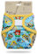 Petit Lulu XL Überhose (12-17 kg) für Stoffwindeln Klett (Dschungel in der Schule)