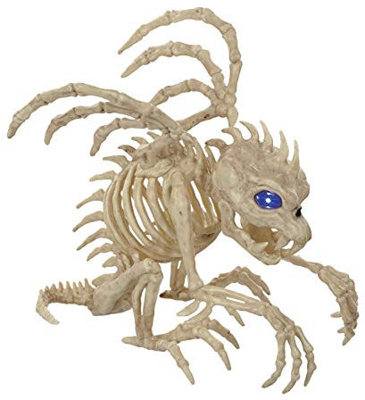 Crazy Bonez Gargoyle With Lights Décor Skeleton Standard