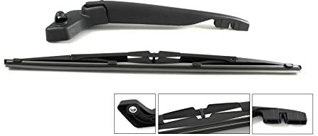 Heckwischerarm Heckscheibenwischer Heckwischer Scheibenwischer Wischer Scheibenwischerarm Wischerblatt Wischerarm Kompatibel mit Volvo V70 2000-2003 9483166 AutoHobby