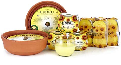 Price's Candles Lot de 14 bougies anti-moustiques et anti-insectes 115 heures de combustion