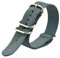 Praetorian® DiverTec Extrem NATO/ZULU Armband Anthrazit 22mm - Uhrenarmband - Taucherarmband