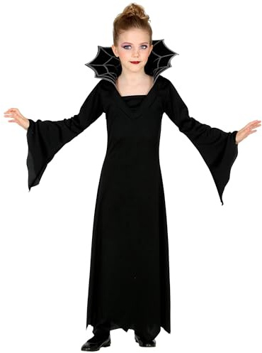 W WIDMANN MILANO Party Fashion - Vampirin Kinder Kostüm Set