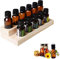 Holzsammlung Ätherisches Öl Display Ständer, 11 Löcher Aromatherapie Öle Hölzern Tragen Gestell Halter Organisator Multifunktions Geschenk für Nagellack, Duftöle, Lippenstift und Parfümlagerung